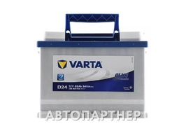 VARTA Blue Dynamic 560 408 054 12В 6ст 60 а/ч оп **